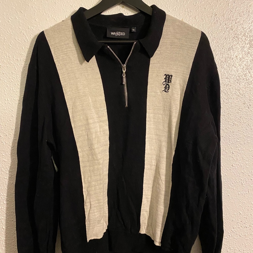 Wasted Paris knitted long sleeve shirt